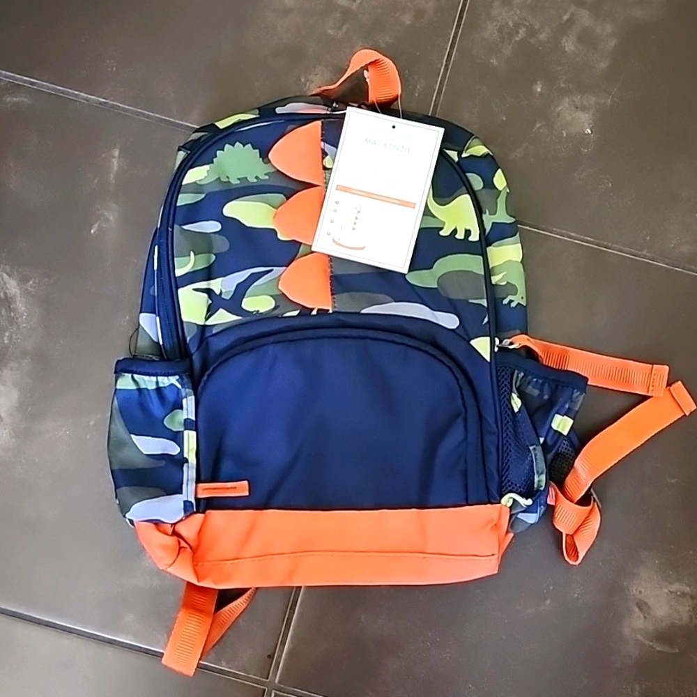 Pottery barn kids MacKenzie backpack, dinaours,  brand new, never used